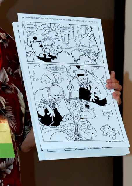 Stan brought pages from UY 155. Looks like fan favorite Inspector Ishida is back !!!