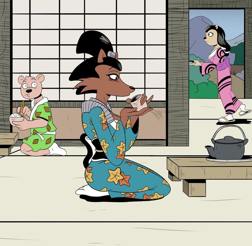 Tea Time for Kitsune Small 2.jpg
