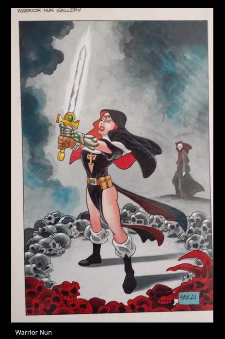 warrior nun Stan Sakai.jpeg
