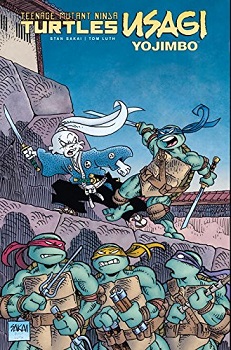 TMNT AND USAGI CROSSOVER HARDCOVER EDITION 1