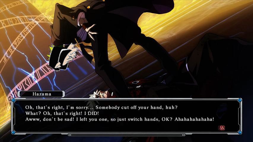 This is to highlight how similar I consider Noriko and Hazama to be.